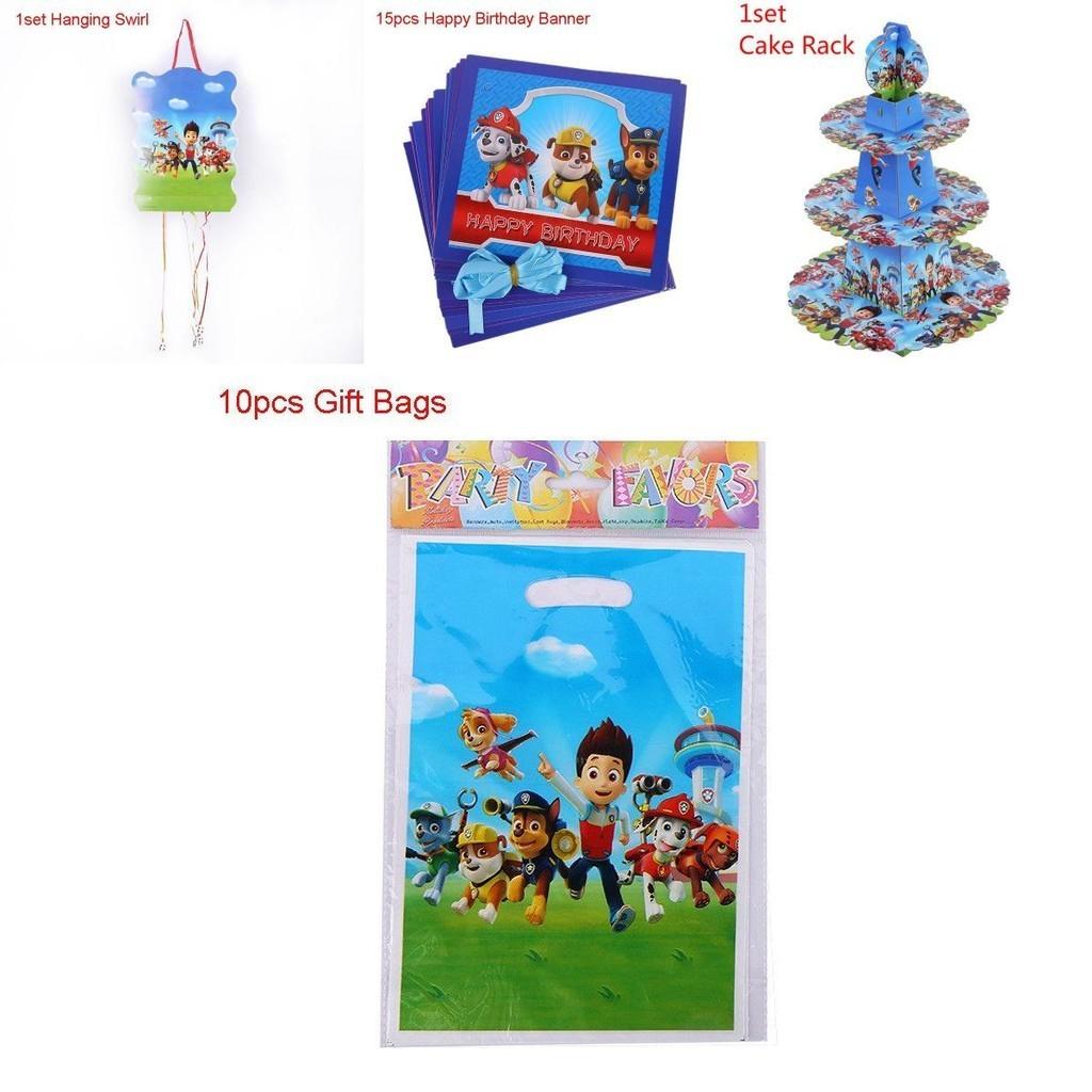 Delightful Paw Patrol Kids Theme Birthday Party Supplies For Joyful Celebrations And Decorations