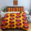 Pop art lips Bedding Duvet cover sets Duvet covers Pillowcases gifts (1 * Duvet Cover 2 * Pillowcases, without duvet insert)