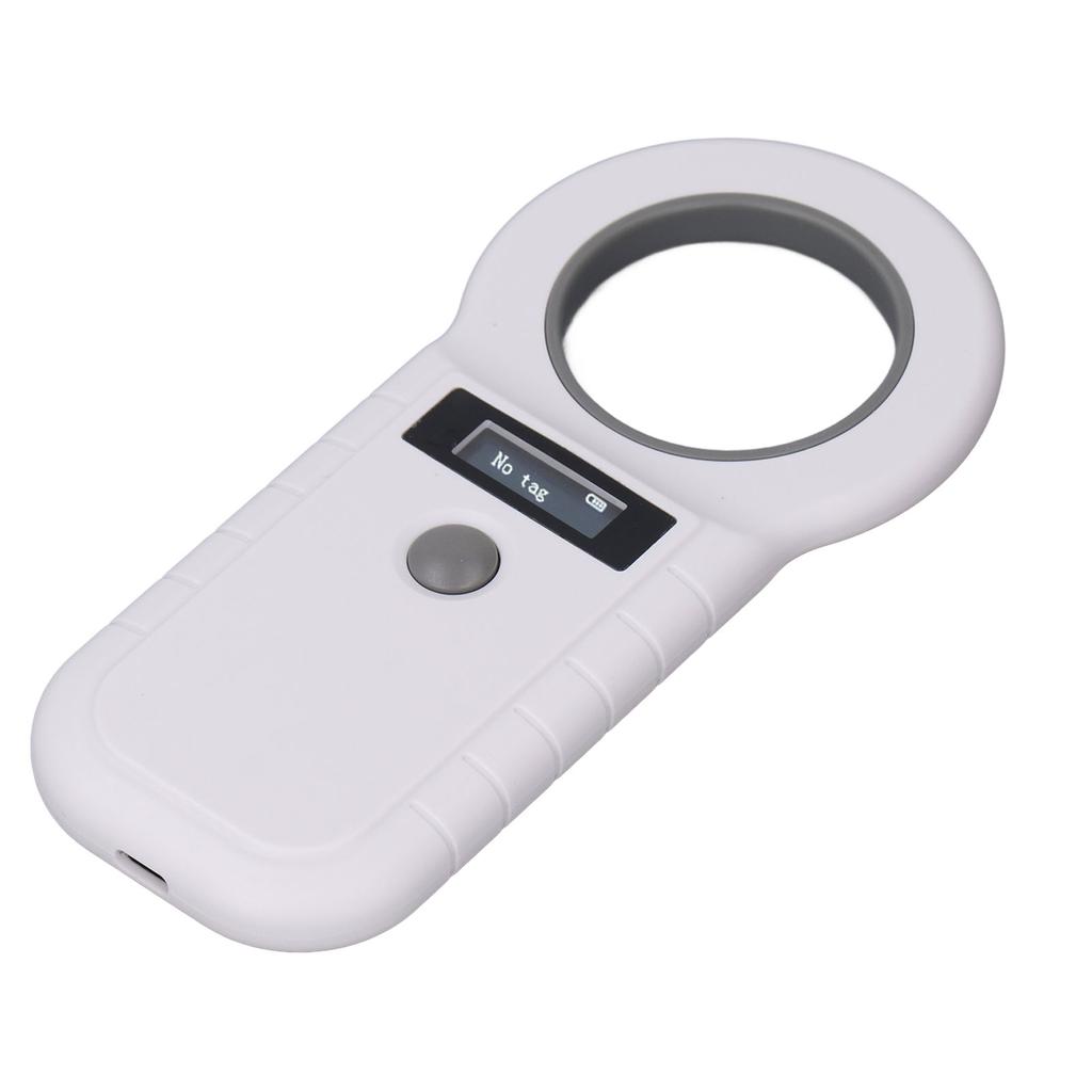 Haustier Mikrochip Lesegerät 134.2K Dualfrequenz Tragbarer Haustier Chip Scanner Wiederaufladbarer Tieranhänger