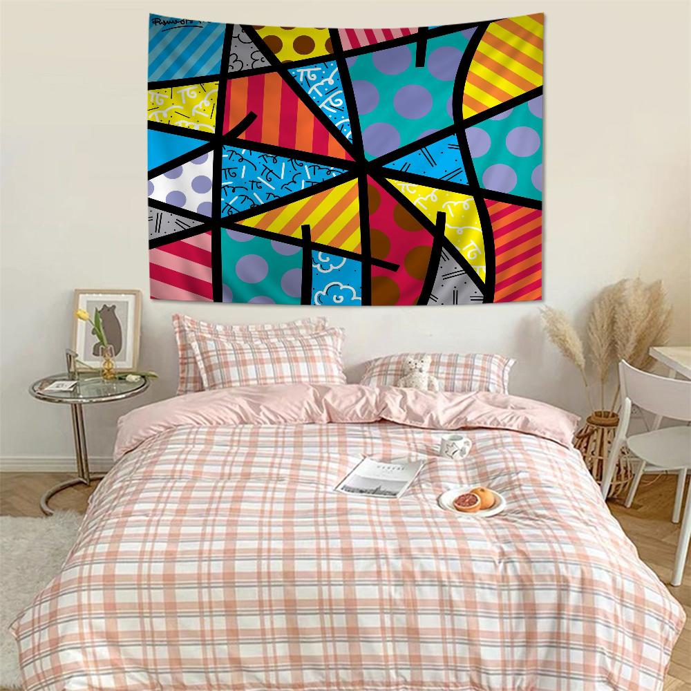 Britto Anime Tapestry Art Science Fiction Room Home Decor Wall Art Decor