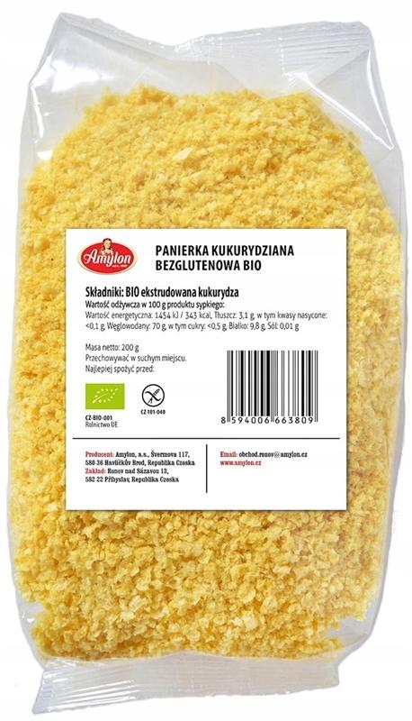 GLUTEN-FREE CORN BREADING ORGANIC 200 g - AMYLON