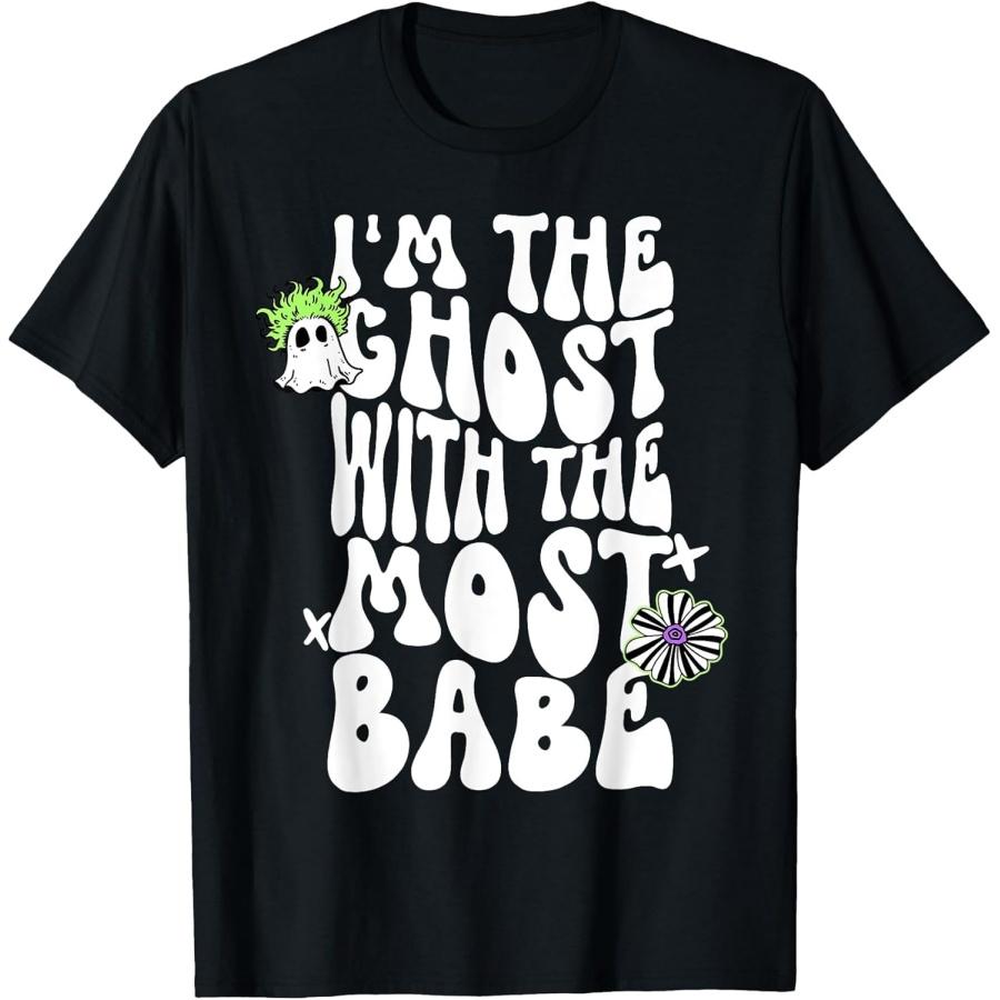 Spooky Halloween Costume T-Shirt for Adults and Kids, Pumpkin Design, Scary Skeleton Print, Party Wear and Holiday Outfit T-Shirt Black XXXXXL чёрный