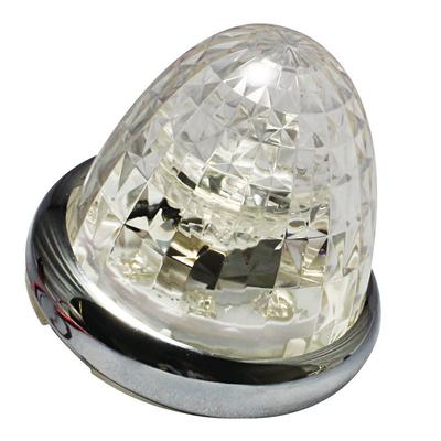 Tsuchiya Yac CE-164C Car Supplies, LED Marker Lamp, Supermeteor Marker, Clear/Green (Light), 12/24V