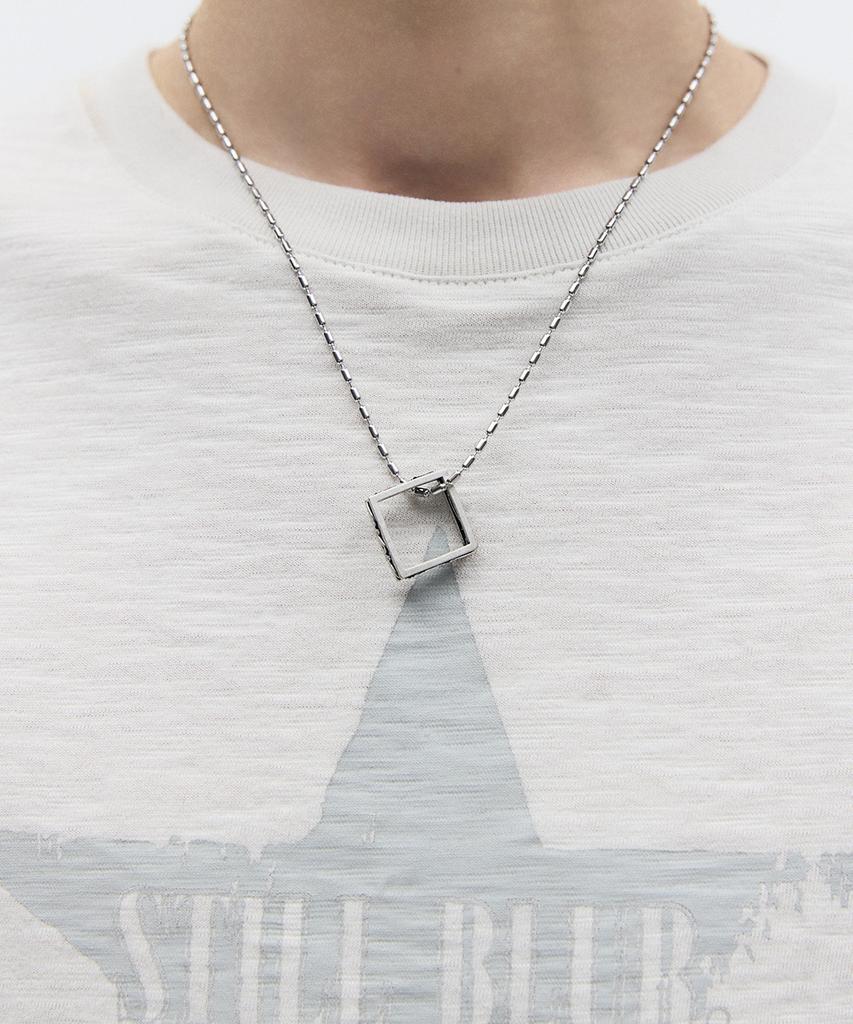 Maison Mined Square Fusion Necklace