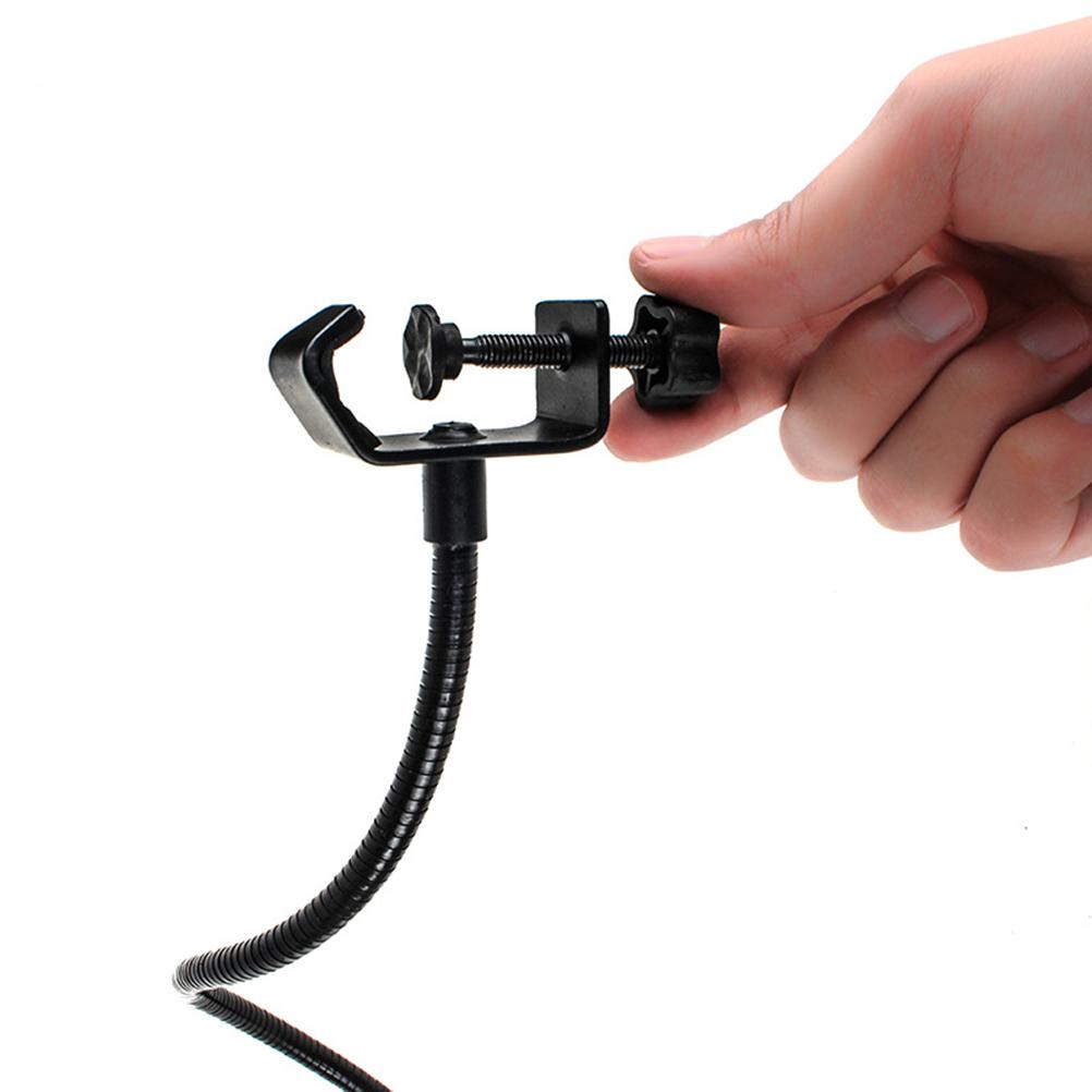 Microphone Filter Dual Layered Shield with Flexible 360°Gooseneck Clip Stabilization Arm