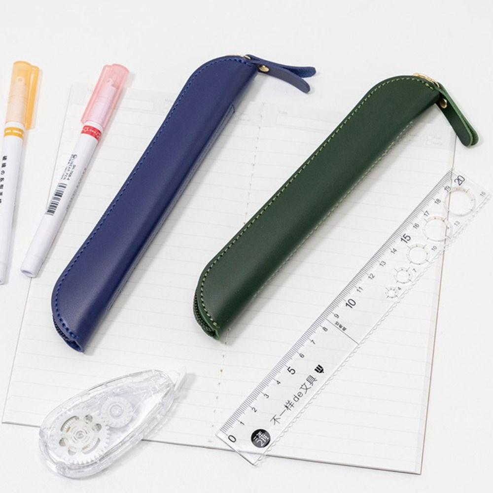 Waterproof Business Fountain Pen Case Desktop Organizer Pencil Bag Pen Cover School Office
