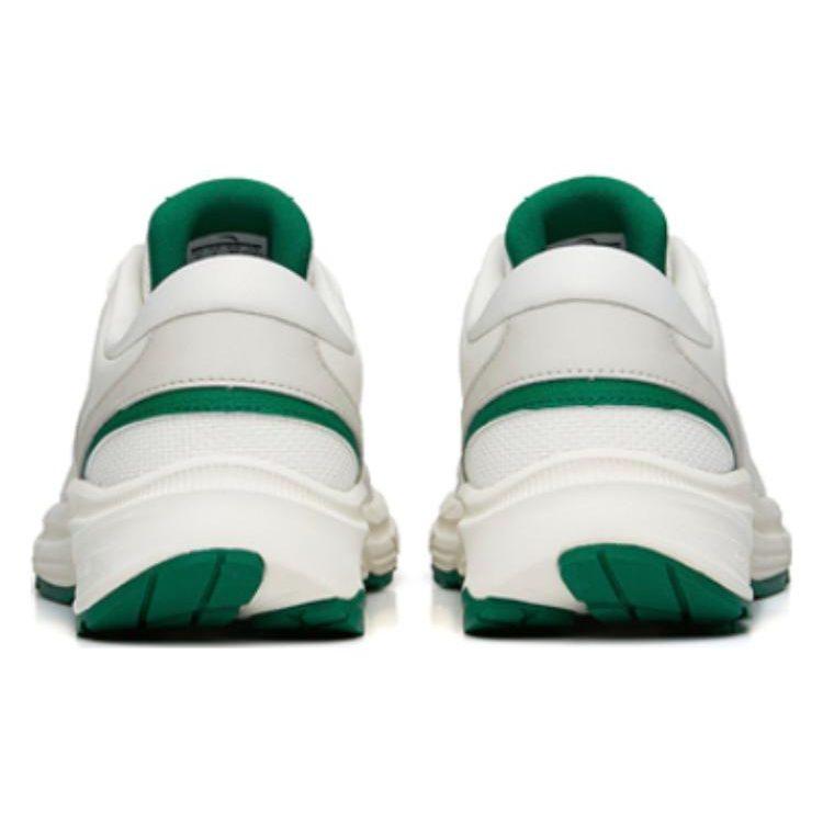 Anta AT952 Vintage Breathable Low top Sports Casual Shoes Men's White Green Gray 912235597-1