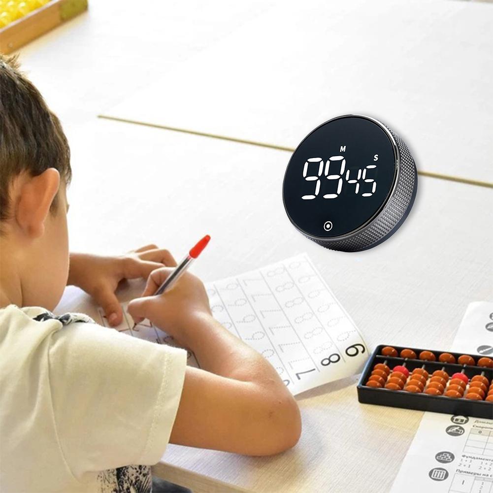 Digital Magnetic Countdown Countup Timer Time Stopwatch Alarm Cooking Remind Alarm Clock for Classroom Cooking Baking Teaching