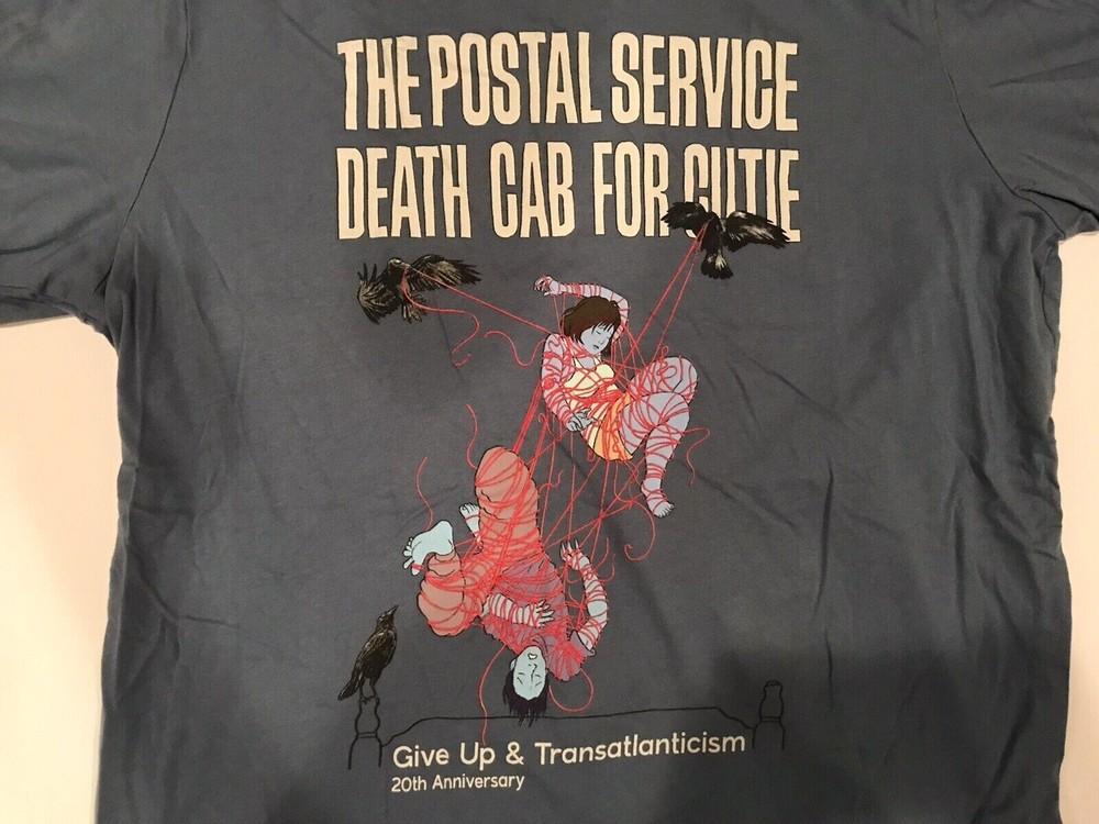 2023 Death Cab For Cutie Postal Service 20th Anniversary Tour T-shirt US549 Unisex T-Shirt XL