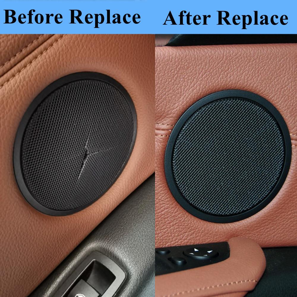 LHD RHD Interior Front Rear Door Woofer Horn Sound Loud Speaker Cover Trim For BMW X5 X6 X3 X4 5GT E70 E71 E72 F25 F26 F07