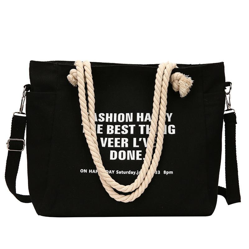 IELGY Большая вместительная сумка из холста — фото 11