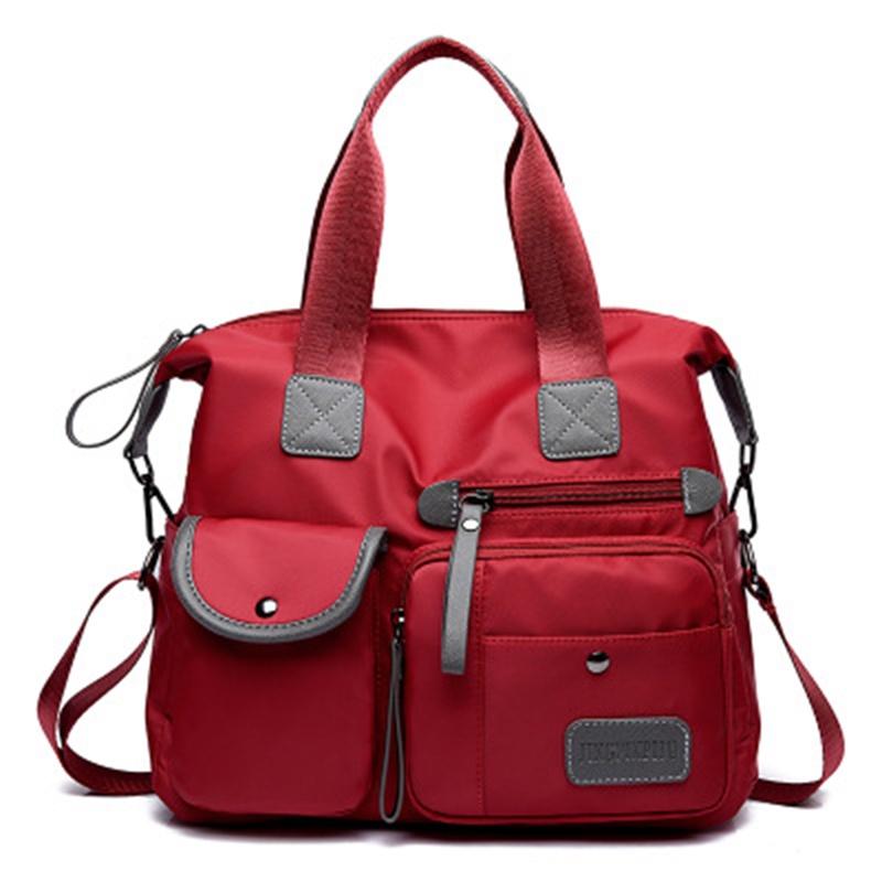 Stylish Women Waterproof Nylon Shoulder Bags With Large Capacity And Timeless Design