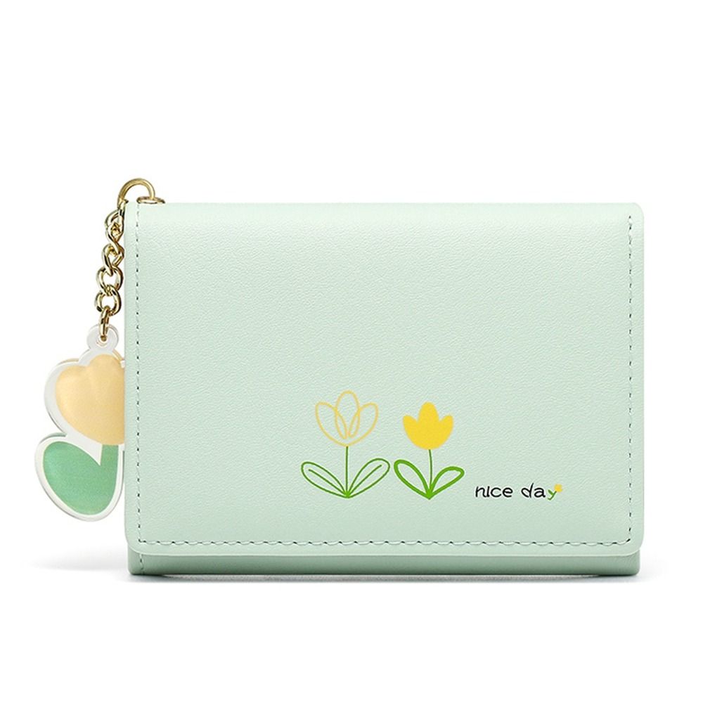Multi Card Pockets Folded Bag Clutch Bag Women Wallet Short Coin Purse Credit Card Clip Card Holder