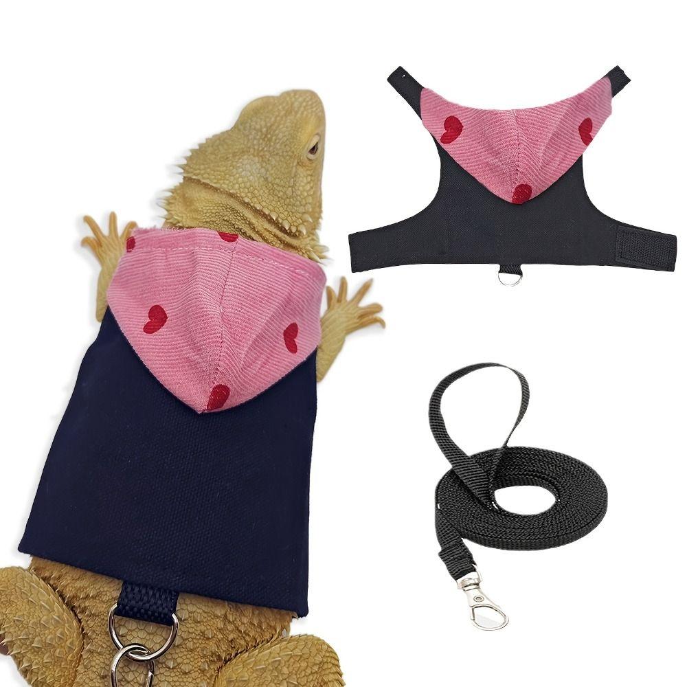 Nastavitelný venkovní hrudní postroj Lizard Rope Plaz vhodný pro veverku