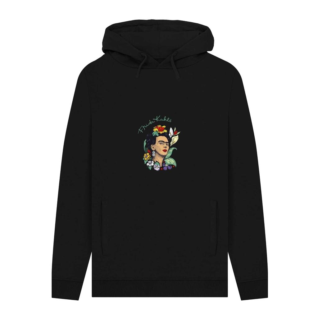 Frida Kahlo Unisex Adult Flowers Hoodie