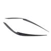 Pair of Front Headlight Eyebrow Left Right Headlamp Eyelid Cover Trim Replacement for X5 G05 X6 G06 LCI