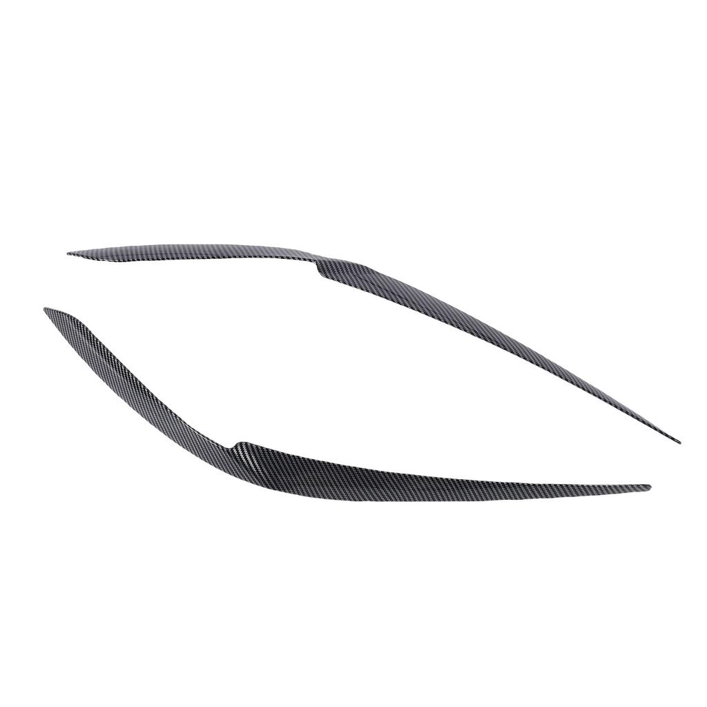 Pair of Front Headlight Eyebrow Left Right Headlamp Eyelid Cover Trim Replacement for X5 G05 X6 G06 LCI