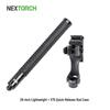 Nalite 26-inch Heavy Duty Telescopic Service Baton with V75 Quick Draw Holster