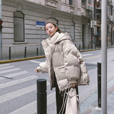 Winter Women's Jacket 2023 New Bread Short Down Women's Korean Version Loose Autumn and Winter Cotton Outerwear