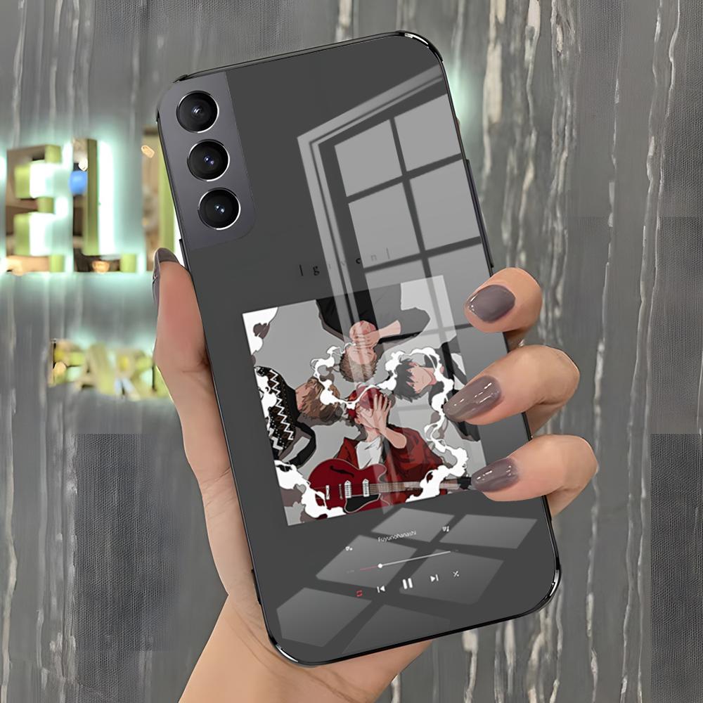 

Чехол для телефона Ainme G-Given для Samsung A25 A13 A33 5G A54 A36 A35 A56 A52 A14 Ударопрочный стеклянный чехол Samsung A33 5G
