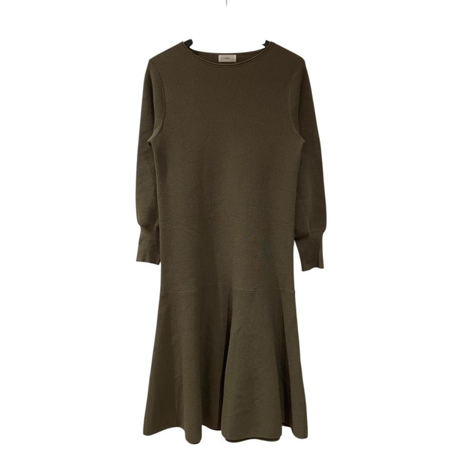 IENA 23AW Knit Flare Dress Knit Dress 23 040 900 3520 3 0 Olive Size: Free