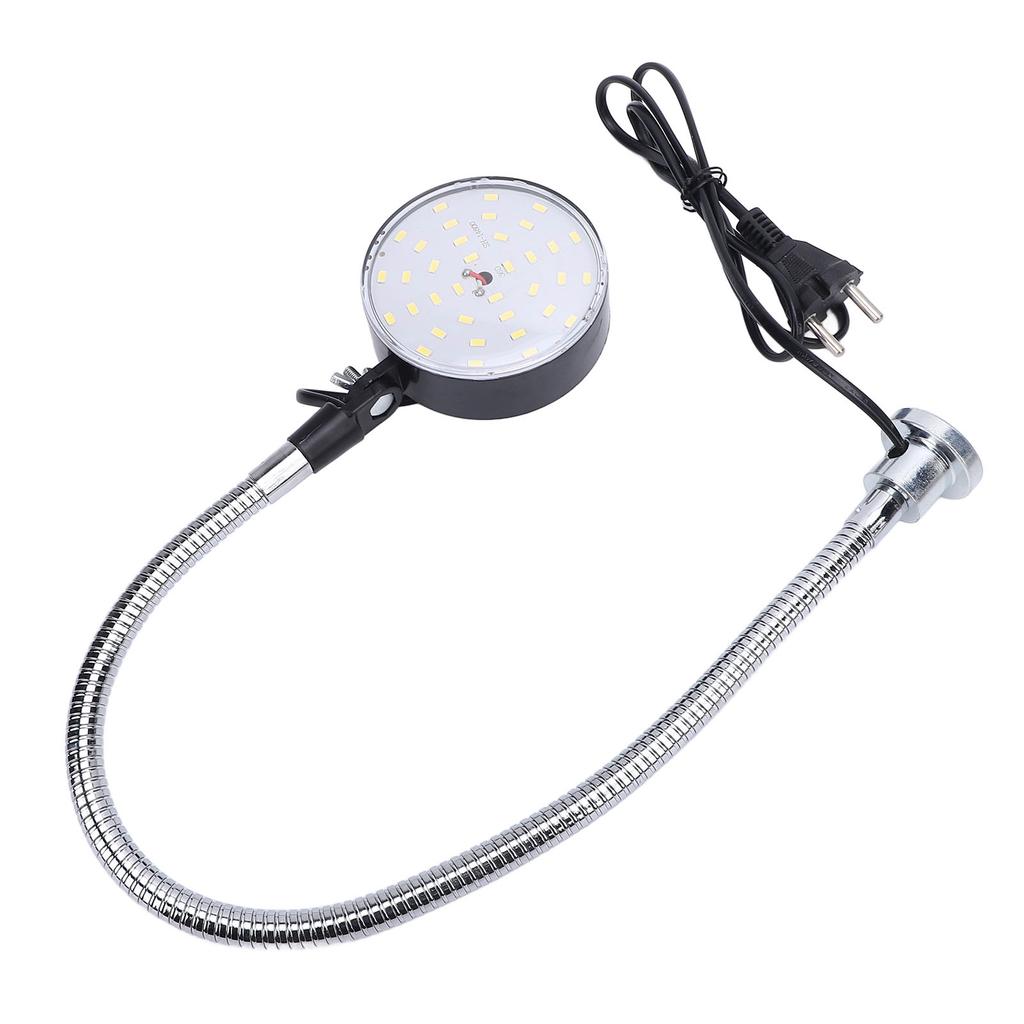 LED Maschinenleuchte 15W mit 50cm flexiblem Schwanenhals Magnetfuß Werkzeuglampe für Drehbankarbeiten