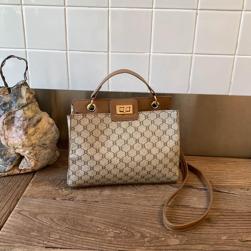 Modna, Duża pojemność, Prosta i Elegancka, Retro Torba na ramię do pracy