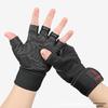 Lü Xiaojun Fitnesshandschuhe: Rutschfeste Halbfinger-Handflächenschützer für Klimmzüge und Training.