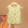 Autumn and winter light children's down vest vest medium children's liner boys and girls wear gourd vest