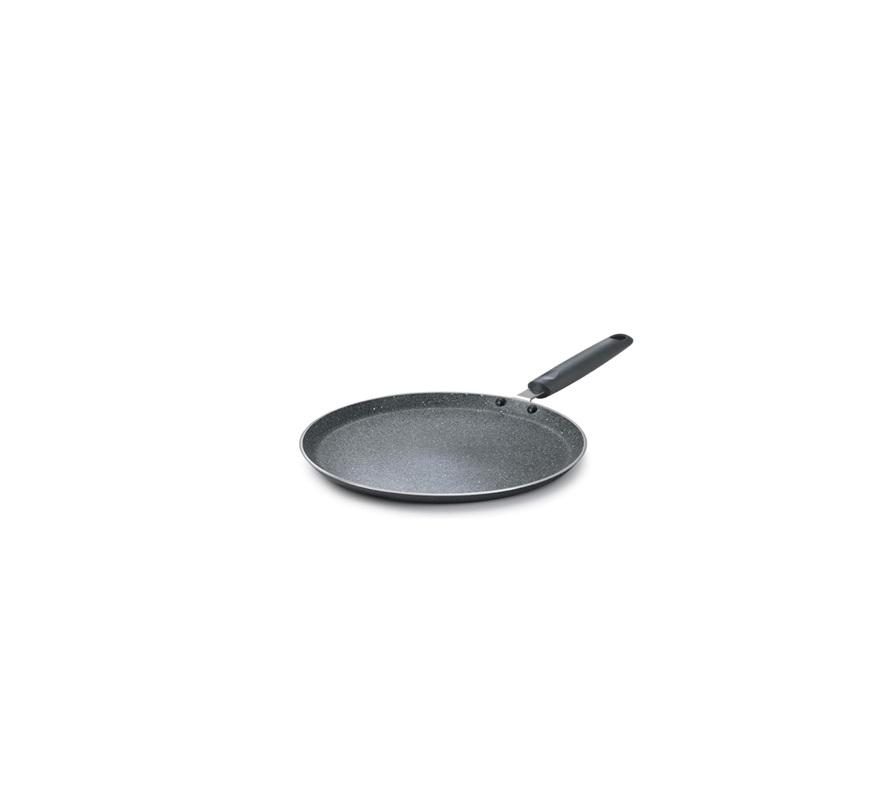 TreegoArt Fashion Non-Stick Dosa Tawa Induction Base Griddle Pan Indian Style Round Griddle Compatible Flat Tawa - 9 Inches Diameter