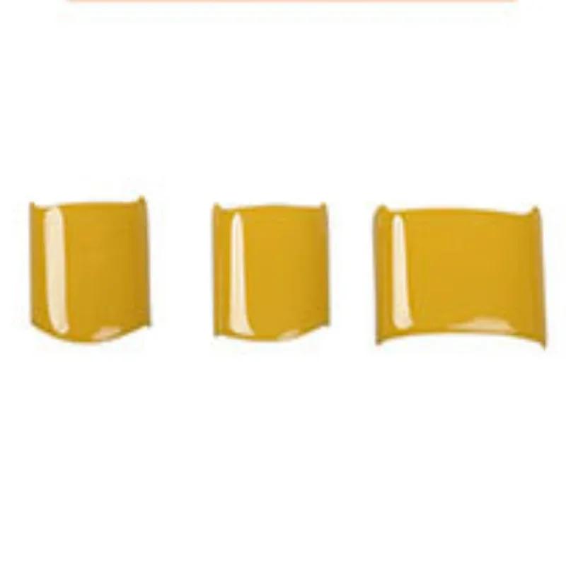 For VW Volkswagen Beetle 2001-2012 ABS Carbonfiber Steering Wheel Decorative cover Direction Button Protective Accessories style E