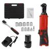 Chiave Angolare 90 Gradi Ricaricabile 12V Riparazione Manutenzione Automobilistica Utensile Elettrico Chiave a Cricchetto Elettrica Coppia Angolo Elevato