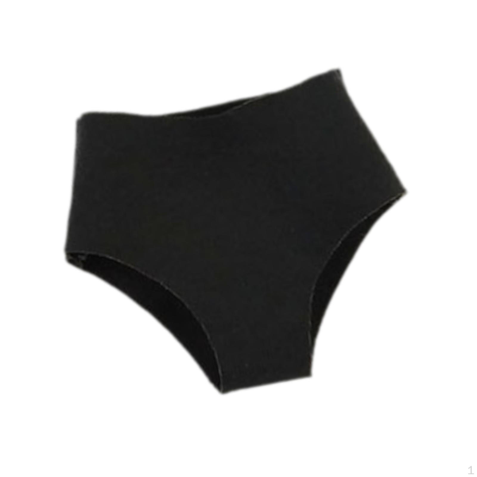 

Одежда для кукол 1/6 для женщин, Миниатюрное нижнее белье, Аксессуары для экшн-фигурок, 12 дюймов чёрный