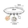 Mother's Day Bracelet Gift Jewelry Present Charm Mother Daughter for