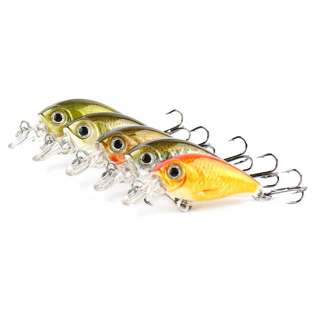 HERCULES of Goby Crank Mini Crank set with for goby light game lures [Set 5, 4.5cm, 3.5g] Set, 45mm, 3.5g, 5-piece case, fishing, chinning, fishing,