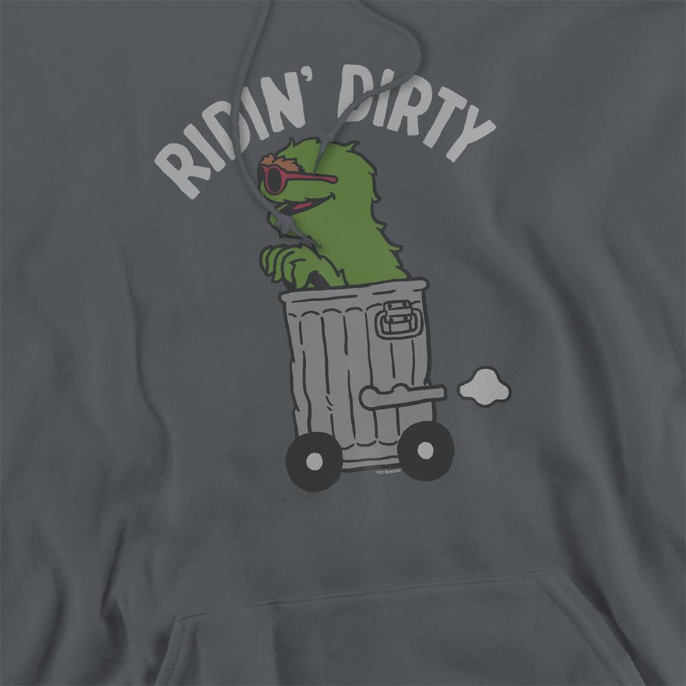Sesame Street Unisex Adult Ridin Dirty Hoodie