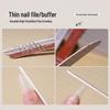 Double-Sided, No-Shed, Washable Nail Art File: Ultra-Thin, Grit Strip for Shaping, Carving, and Grinding Nails