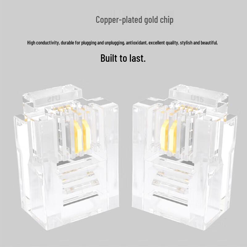 SAMZHE RJ11 6P2C Telephone Connectors