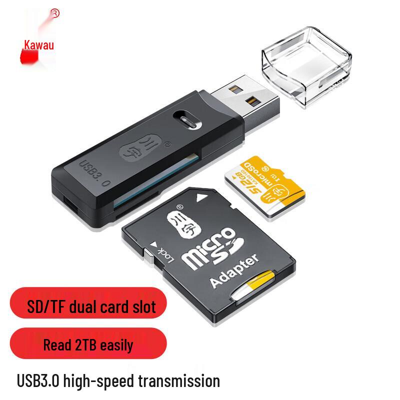 Chuanyu USB 3.0 High-Speed SD/TF Card Reader