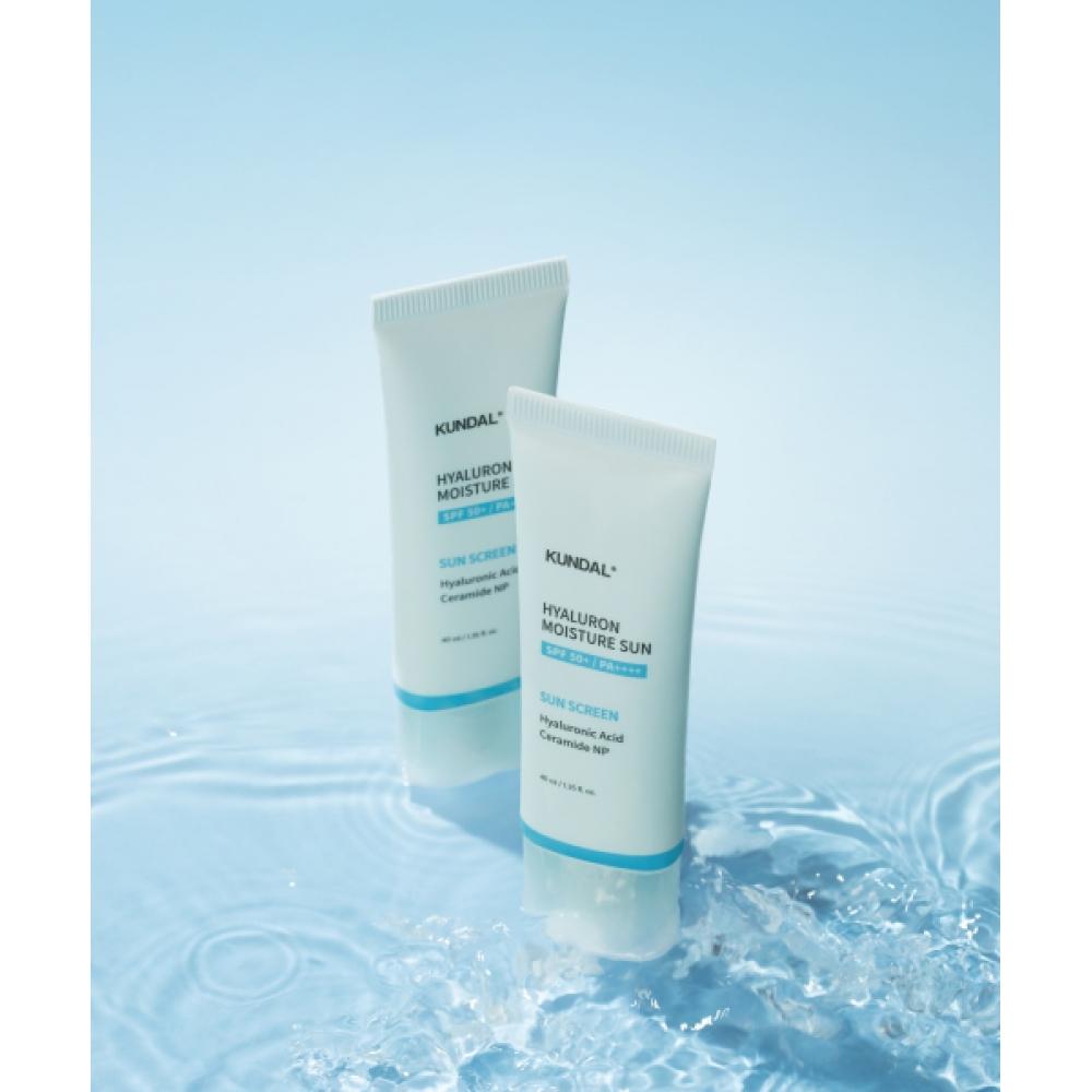 Kundal Hyaluronic Moisture Sun Cream 40ml 2 Packs