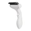 Pet Dematting Comb Dogs Undercoat Rake Deshedding Tool with Curved Stainless Steel Teeth