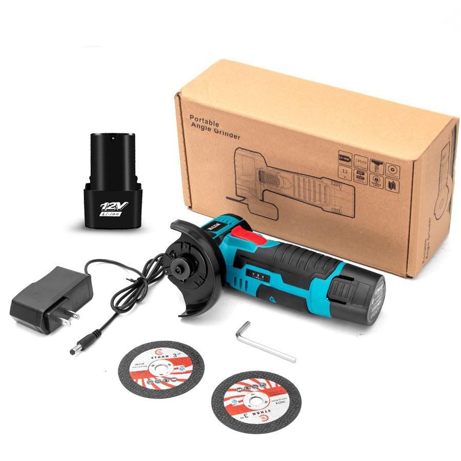 3" Mini Cordless Angle Grinder & Polisher - Rechargeable, Multifunctional Hand Tool