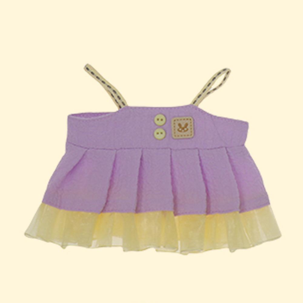 Strap Dress 20cm Cotton Doll Clothes Skirt Plush Doll Clothes Cotton Doll's Dress  Children's Gift