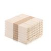 100Pcs Natural Wooden Ice Cream Popsicle Sticks Wood Stick Ice Cream Spoon Hand Art Ice Cream Ice Cube Lollipop Cake Tools 93Mm