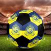 1pc Al-Nassr FC Soccer Ball Size 5 Indoor Soccer Ball Fashion Colorful Backyard Game - Great For Sports Fans Gift HE21
