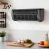 Tichý stolní ventilátor Přenosná mini klimatizace s děleným systémem Nastavitelné rychlosti Energeticky úsporné Zvlhčování Bez vrtání Nástěnný držák Chlazení pro domácí kancelář