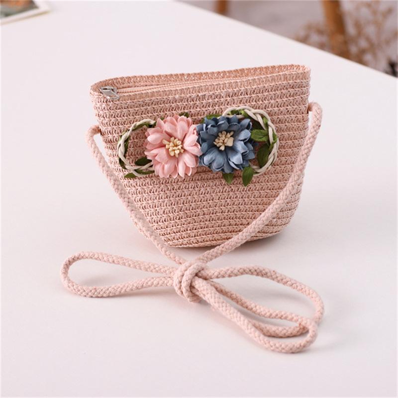 Willow flower straw hat women's wavy edge big brim sun hat summer outdoor sun protection hat travel visor parent-child hat