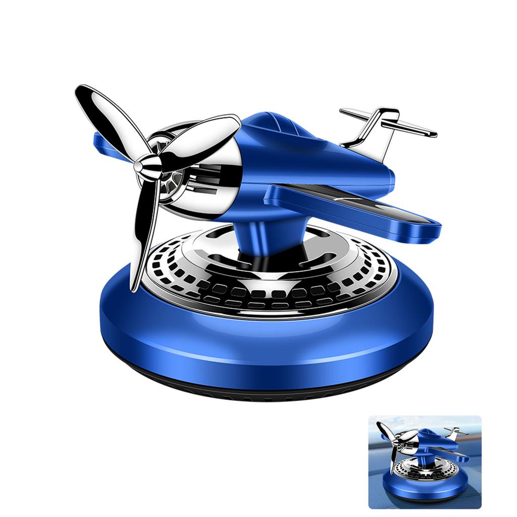 Solar Rotating Car Perfume Diffuser Fighter Car freshensers Car Interior Decoration Accessories