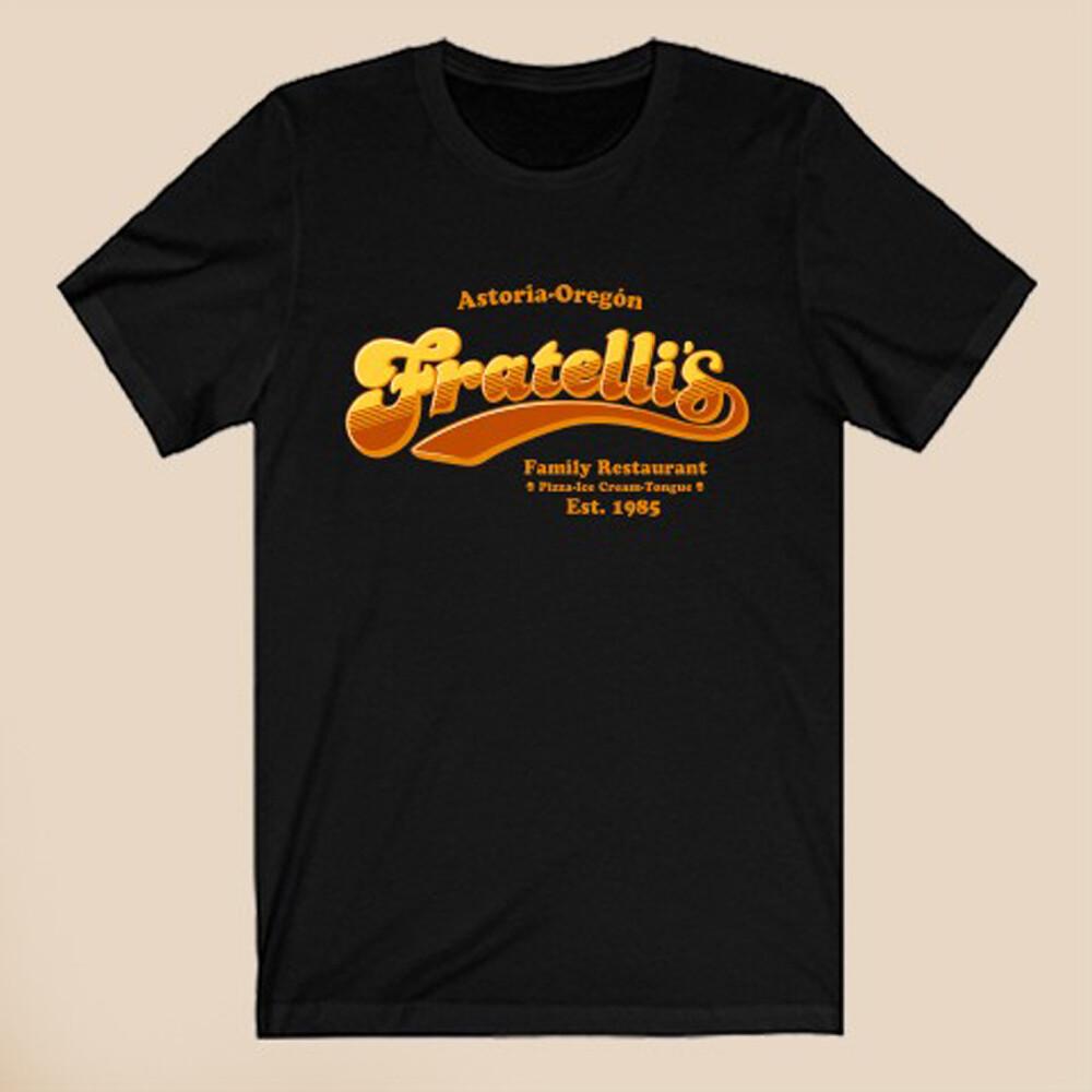 The Goonies Fratelli s Restaurant Men s Black Size S-5XL Unisex T-Shirt XL