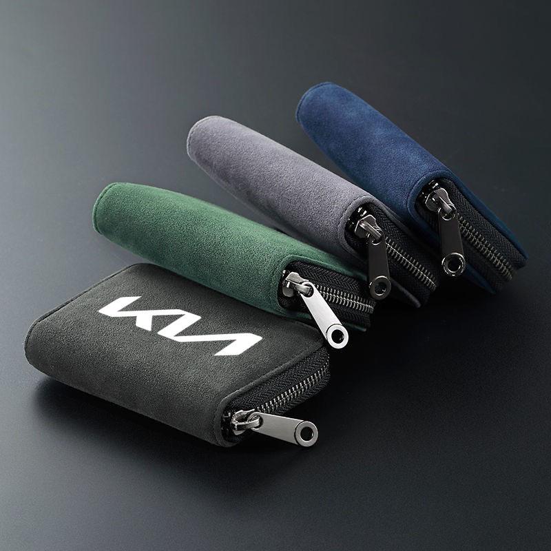THCR5 Car Cards Holders Bank Credit ID Card Holder Wallets For KIA KN K3 K5 Sportage Rio Sorento Picanto Ceed RIO 2 3 4 Accessories